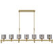 Decato Linear Chandelier Ceiling Light