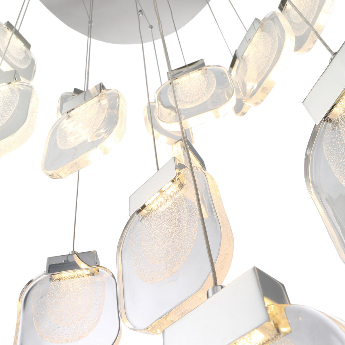 Paget LED 20 inch Chrome Chandelier Ceiling Light