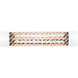 EF25 Series 9 X 8 inch White Electric Patio Heater in Chevron