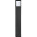 Beacon 9 watt Black Outdoor Bollard