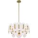 Nuvola 2 Light 24 inch Gold Chandelier Ceiling Light