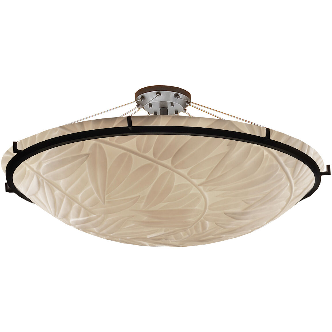 Porcelina 6 Light 51.00 inch Semi-Flush Mount