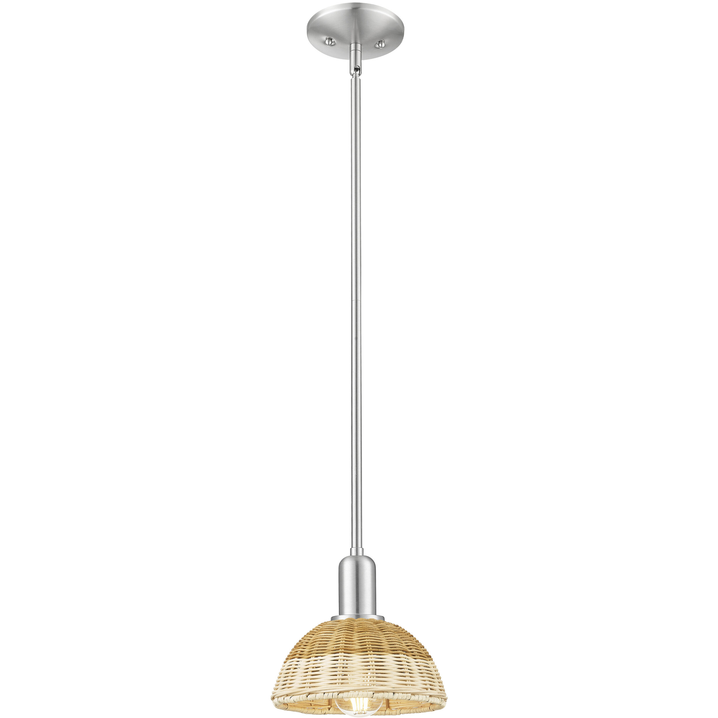 Natural Ballston Dome 1 Light 7.50 inch Mini Pendant