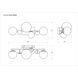 Vine 4 Light 28 inch Polished Nickel Vanity Light Wall Light
