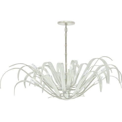 Kagra 12 Light 56 inch White Chandelier Ceiling Light