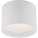Benton LED 6.5 inch White Ceiling Flush Mount Ceiling Light, Small