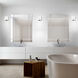 Canmore LED 5 inch Black Vanity Light Wall Light