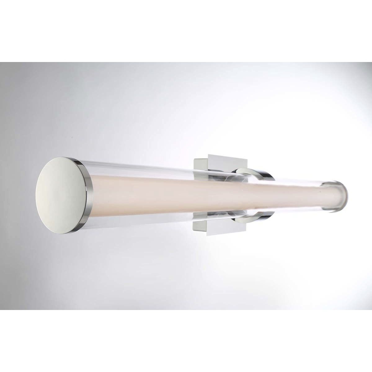 Nozza LED 24 inch Chrome Wall Sconce Wall Light, Medium