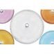 Caledonia LED 9 inch Chrome Pendant Ceiling Light in Orange, Large