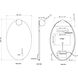 Gia 42 X 26 inch Mirror Mirror
