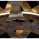 Banderia LED 5 inch Bronze Chandelier Ceiling Light