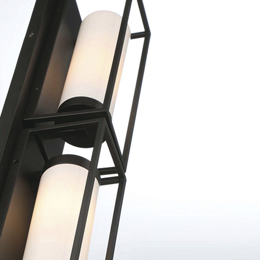 Ren 2 Light 36 inch Black Outdoor Wall Sconce