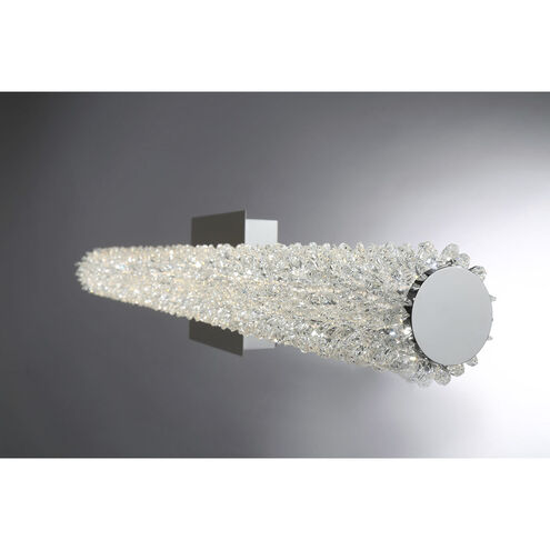 Sassi LED 18 inch Chrome Wall Sconce Wall Light, Small