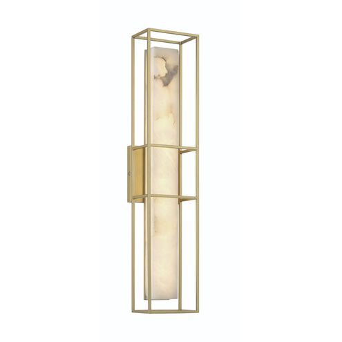 Blakley LED 24 inch Gold Outdoor Wall Sconce, Both Indoor/Outdoor