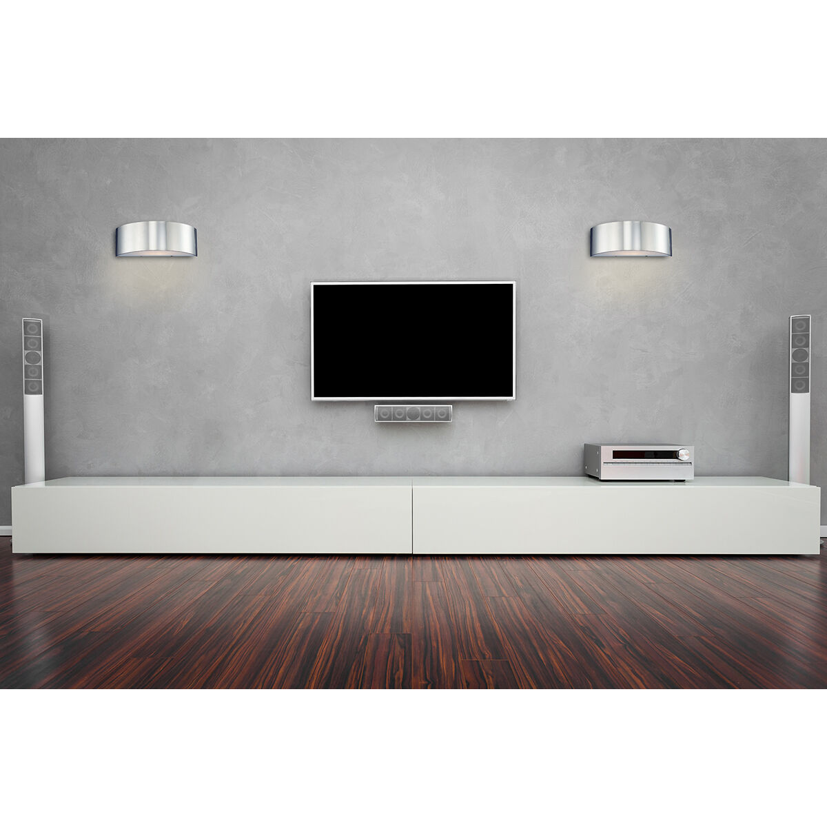 Dervish 1 Light 14 inch Chrome Wall Sconce Wall Light