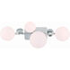 Vine 4 Light 28 inch Polished Nickel Vanity Light Wall Light