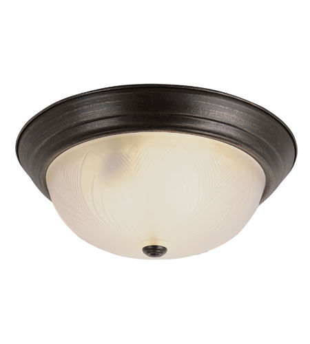 Del Mar 3 Light 15.00 inch Flush Mount