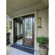 Aerie LED 20 inch Gold and Black Outdoor Wall Sconce