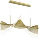 Voltik 72 Light 29 inch Gold Chandelier Ceiling Light