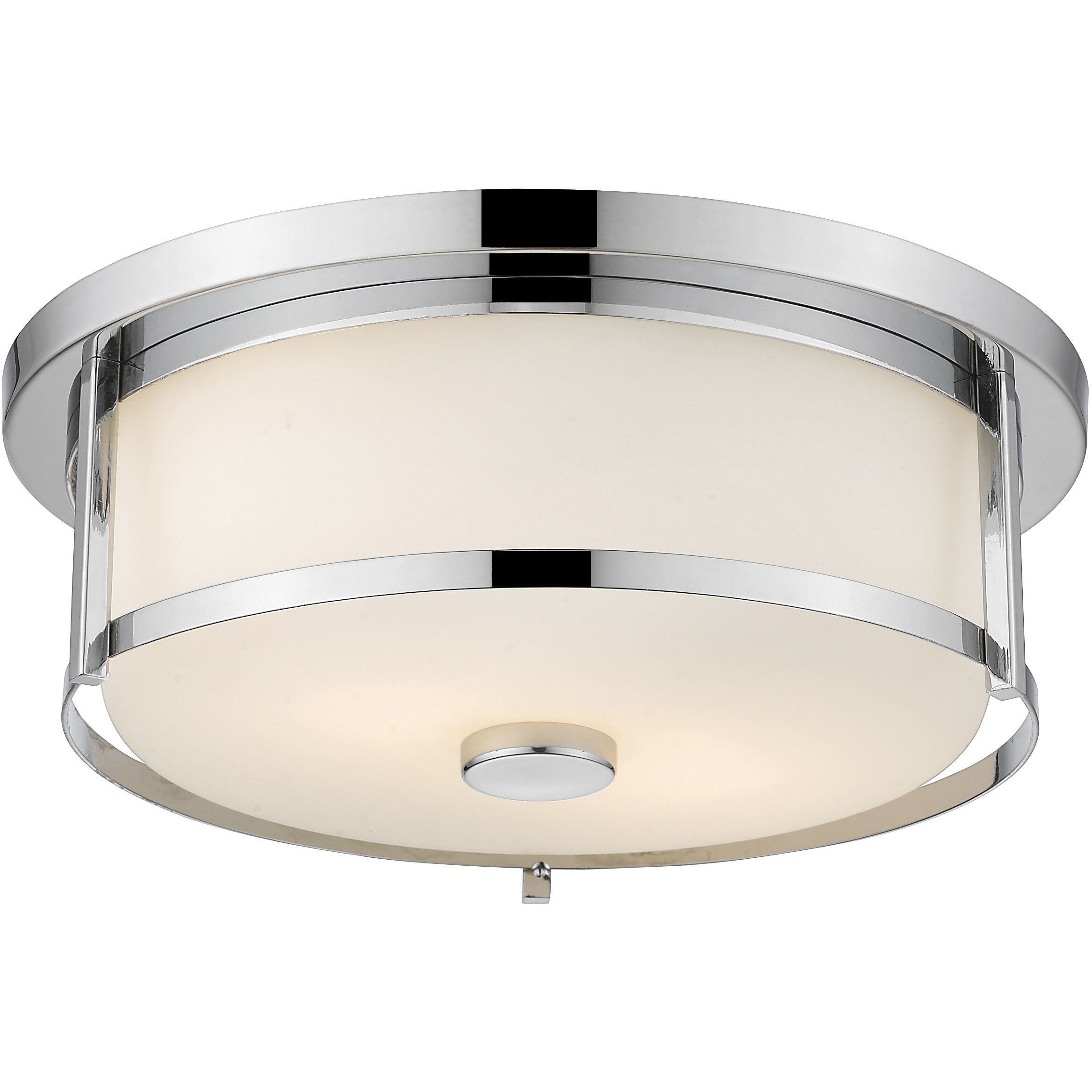 Savannah 3 Light 15.75 inch Chrome Flush Mount Ceiling Light