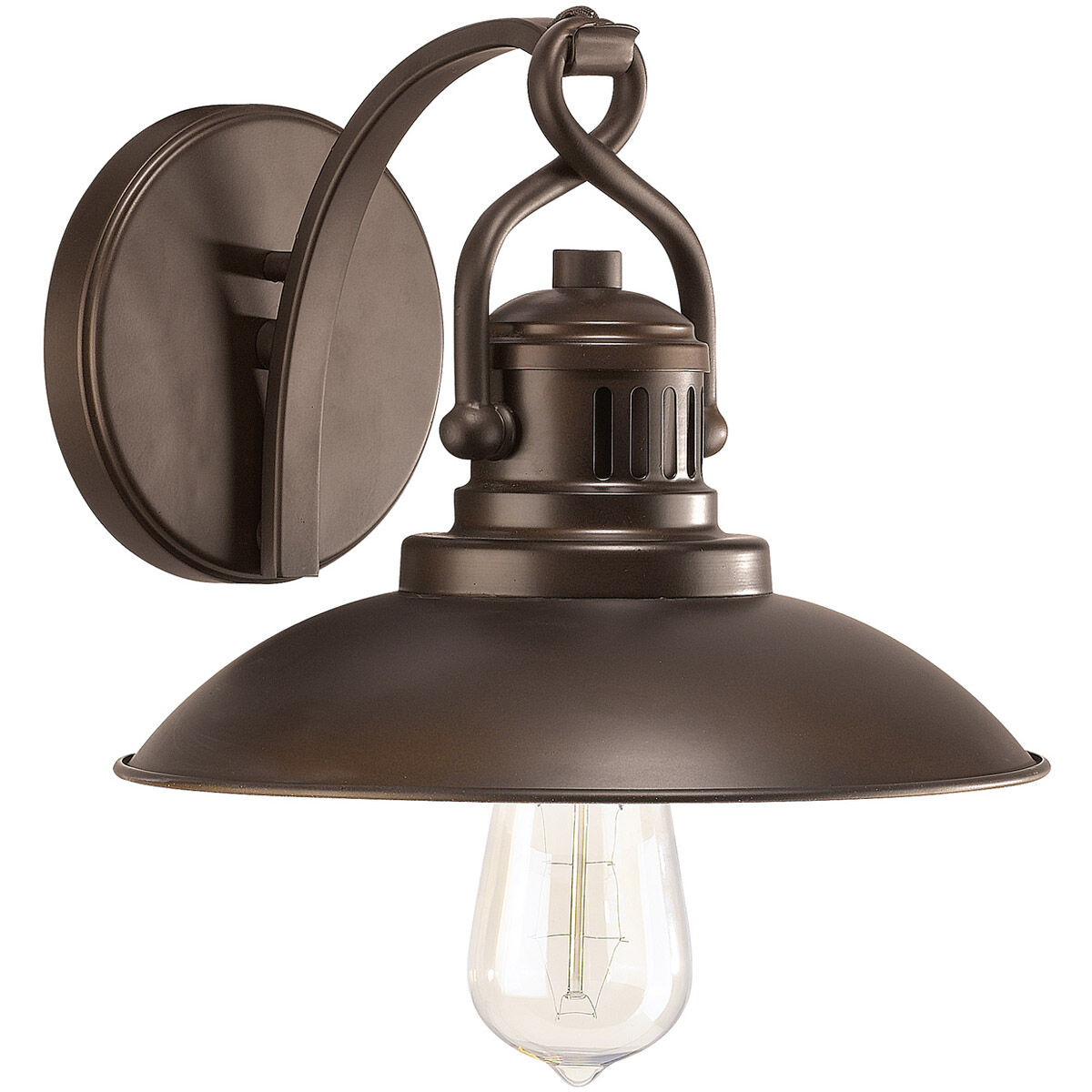 O'Neal 1 Light 9.5 inch Burnished Bronze Sconce Wall Light