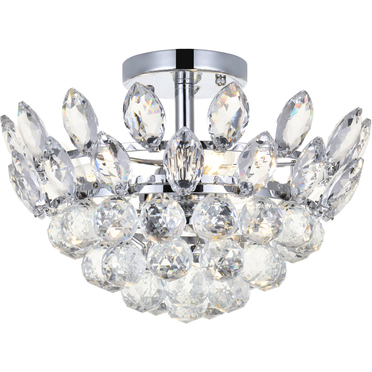 Emilia 3 Light 14.00 inch Flush Mount