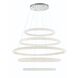 Sassi LED 60 inch Chrome Chandelier Ceiling Light