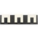 Canmore LED 20 inch Black Vanity Light Wall Light