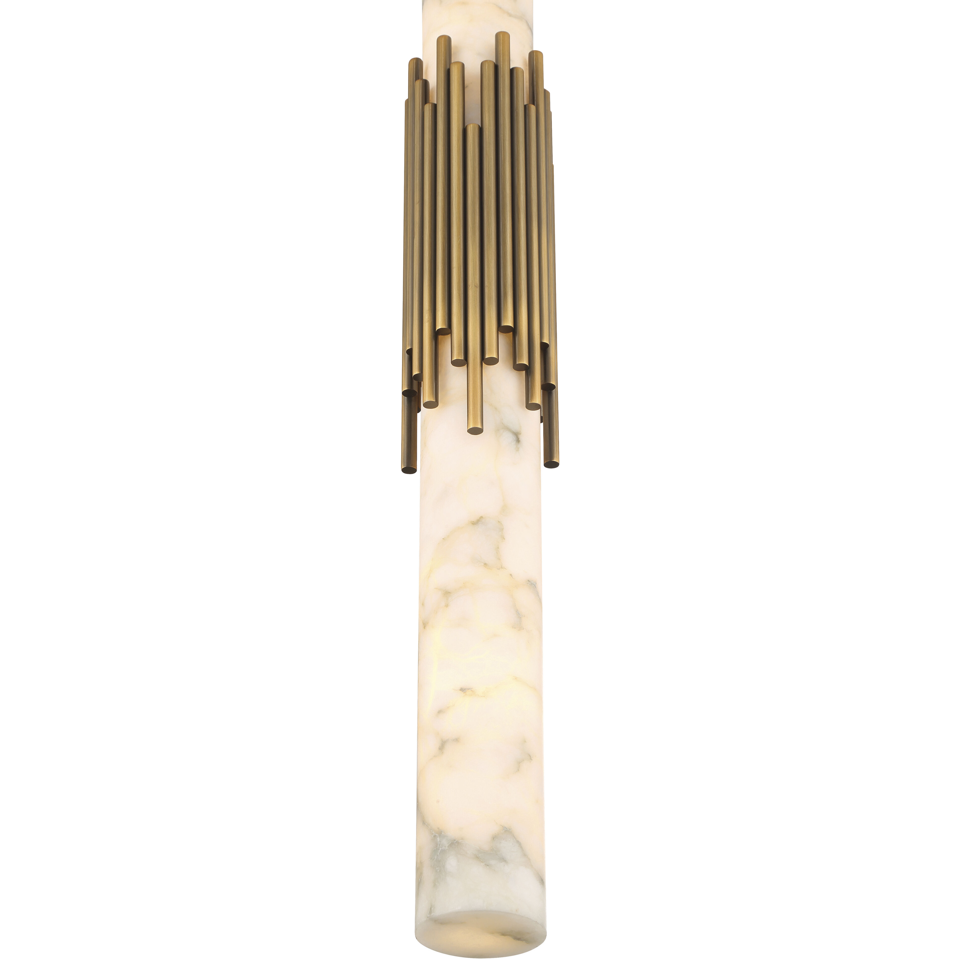 Venna LED 3 inch Antique Brass Pendant Ceiling Light