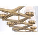 Manchester 12 Light 16 inch Brass Chandelier Ceiling Light