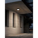 Patrol LED 9.84 inch Black Outdoor Ceiling Mount