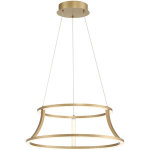 Cadoux LED 20 inch Gold Chandelier Ceiling Light