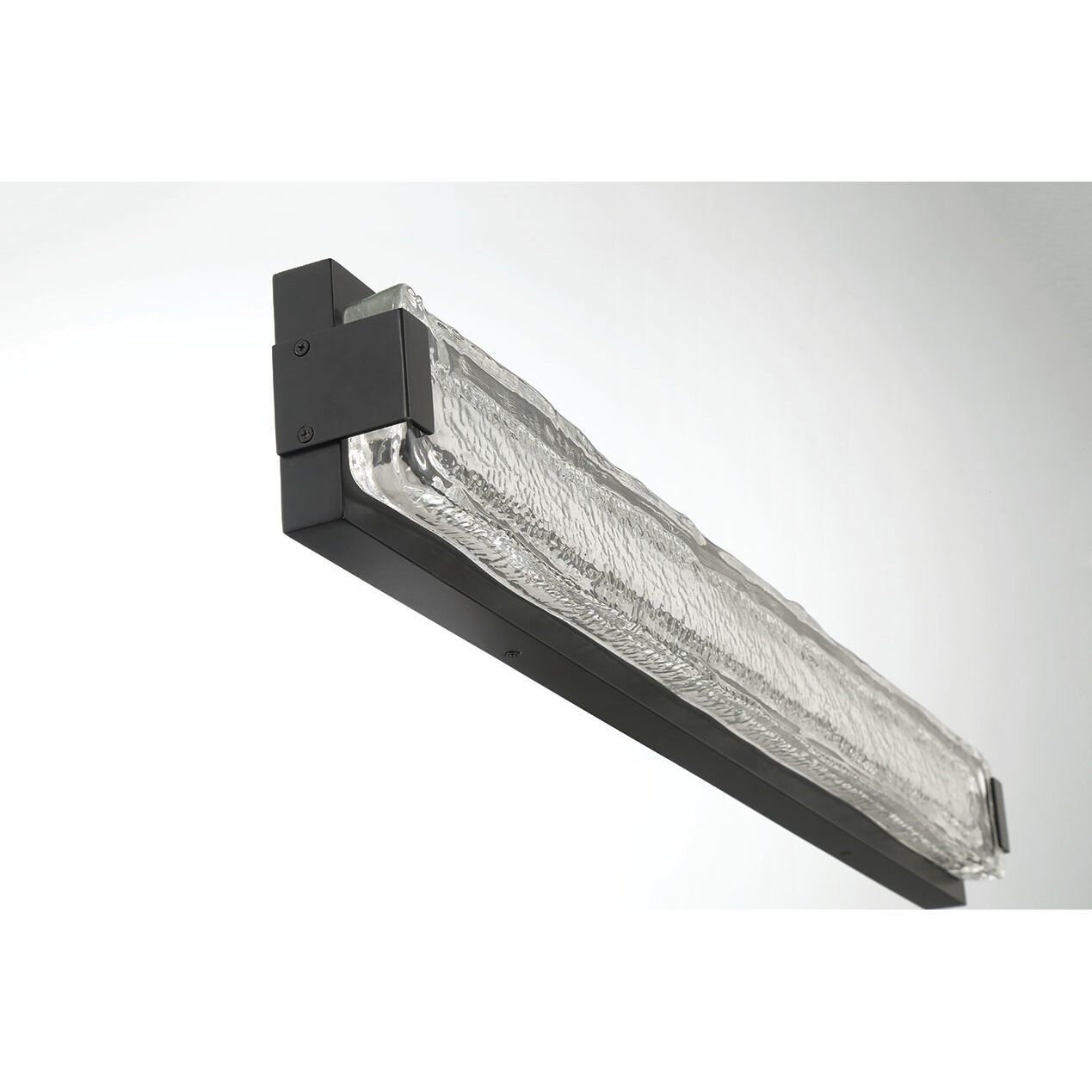 Hiltic LED 36 inch Matte Black Outdoor Wall Sconce