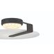 Nuvola LED 12.25 inch Black Flush Mount Ceiling Light