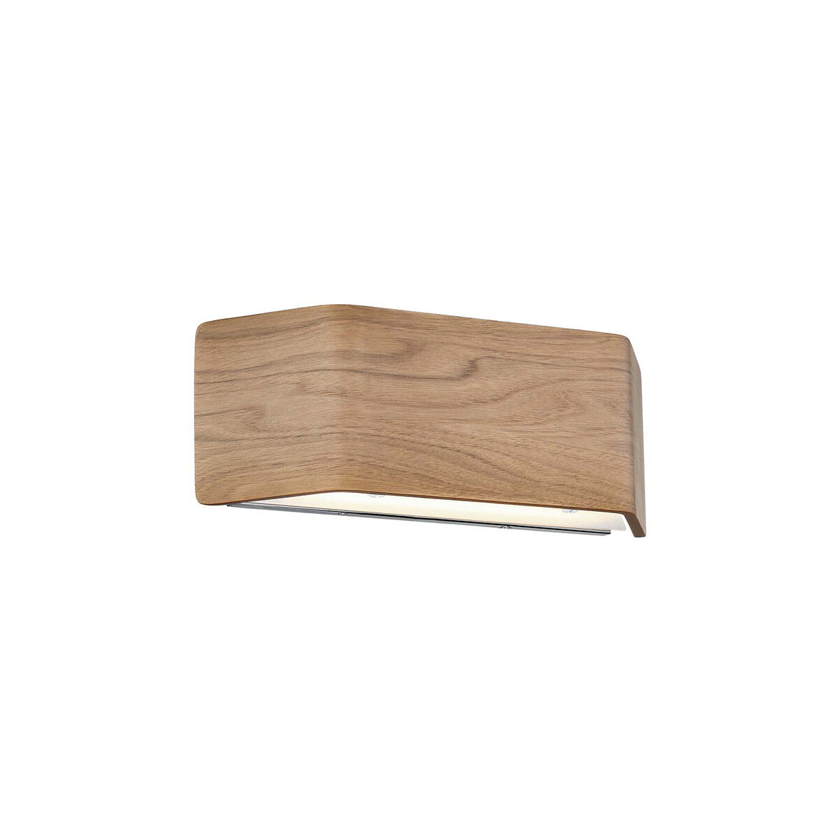Asgard LED 2 inch Walnut ADA Wall Sconce Wall Light