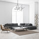 Crossroads LED 27 inch Brass Chandelier Ceiling Light