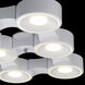 Stavro LED 15 inch White Flush Mount Ceiling Light