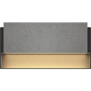 Piazza 277 9 watt Anthracite with Concrete Outdoor Step Light