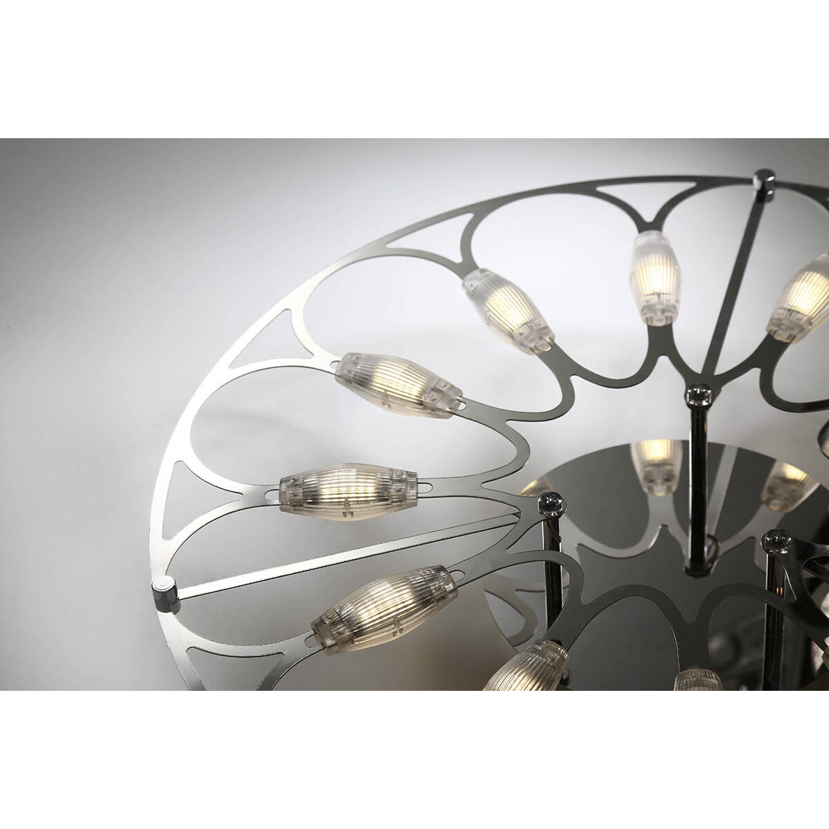 Rotolo LED Chrome Wall Sconce Wall Light, Small