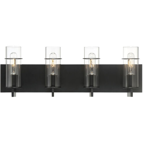 Pista LED 26 inch Black Vanity Light Wall Light
