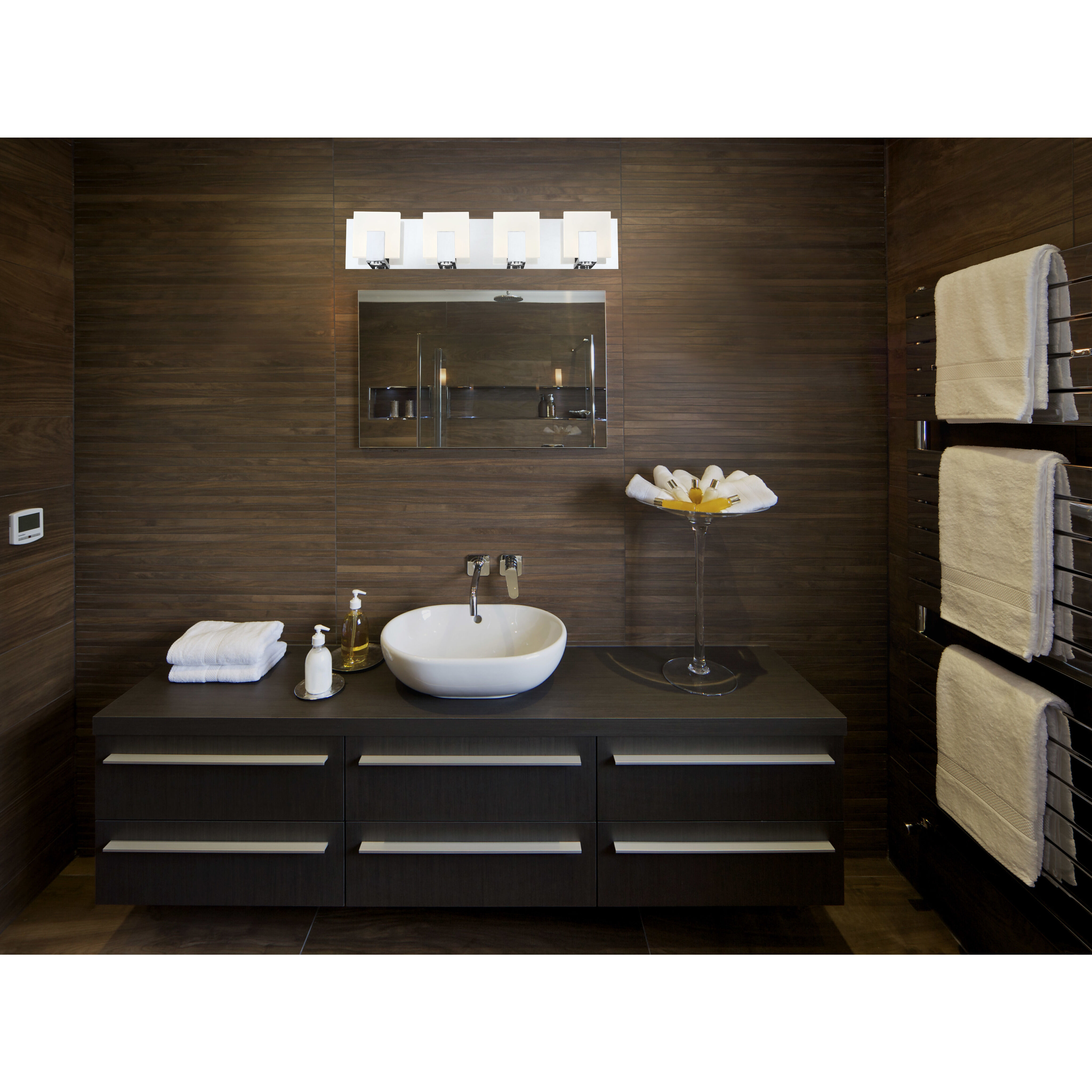 Canmore LED 27 inch Chrome Vanity Light Wall Light