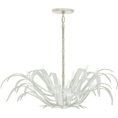 Kagra 12 Light 42 inch White Chandelier Ceiling Light