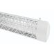 EF60 Series 9 X 8 inch White Electric Patio Heater in Chevron