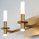Torna LED 23.5 inch Gold Bath Vanity Light Wall Light