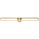 Botton Wall Sconce Wall Light in Gold, Large
