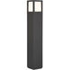 Beacon 9 watt Black Outdoor Bollard