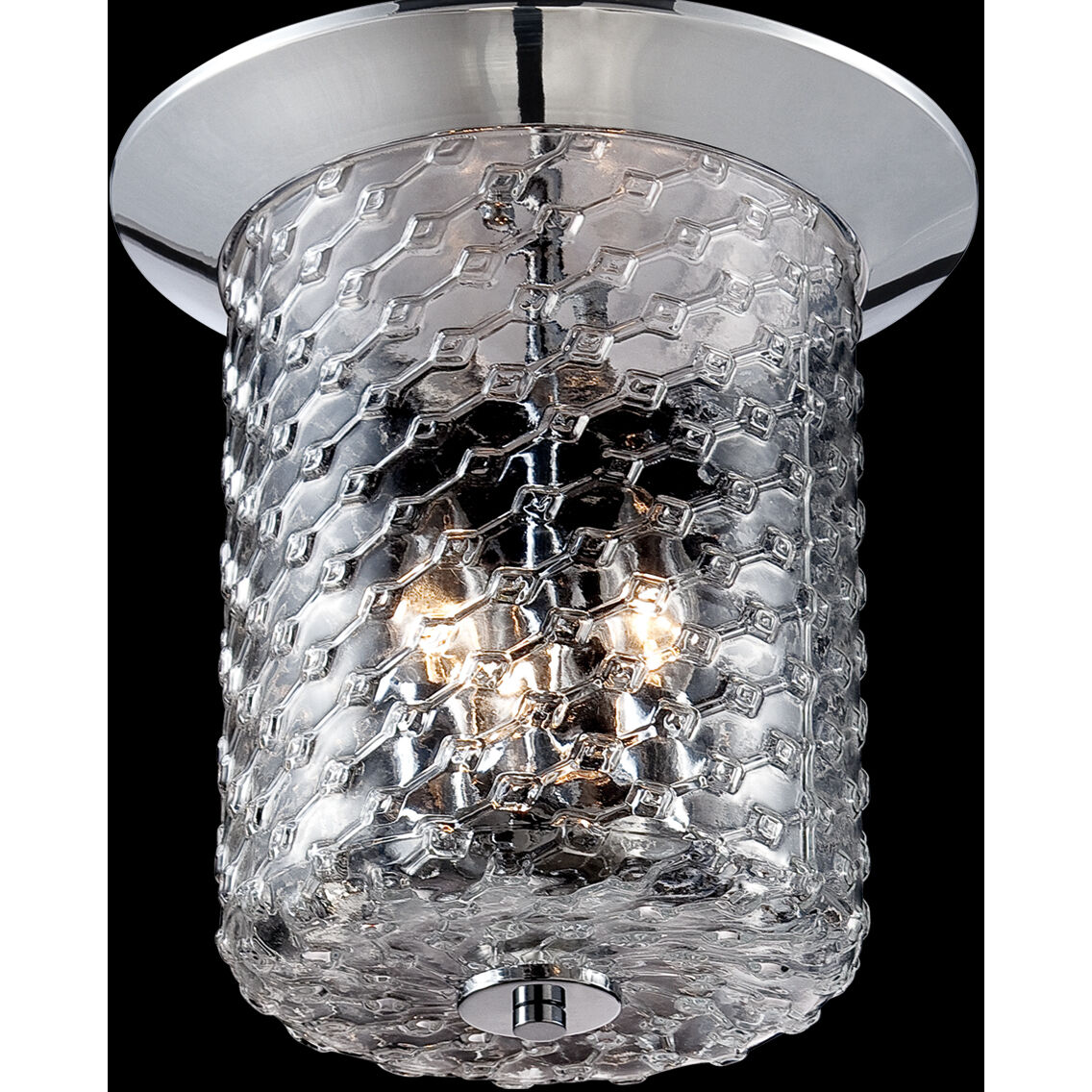 Elli 3 Light 11 inch Chrome Flush Mount Ceiling Light