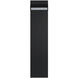 Sentry 7 watt Black Outdoor Bollard