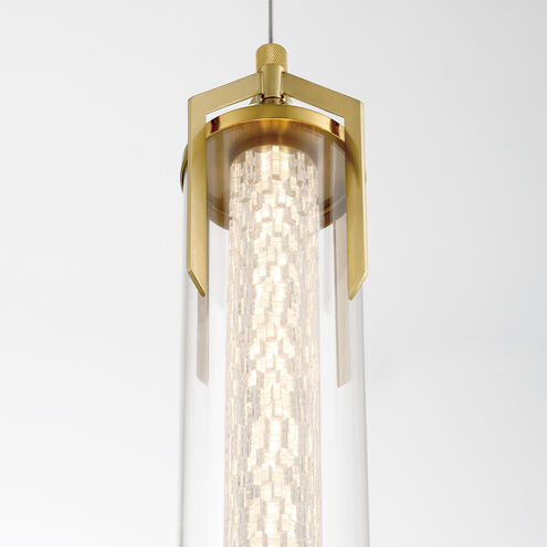 Espada LED 5.25 inch Gold Pendant Ceiling Light