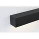 Stripe LED 2.36 inch Black Outdoor Wall Mount